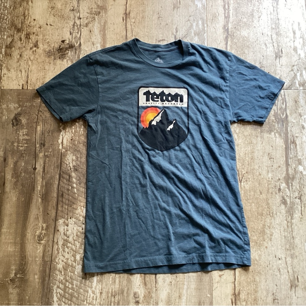 TETON GRAVITY RESEARCH T-Shirt Grand Logo Crewneck Tee Men’s Small